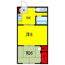 勝田台駅 徒歩11分 1階の物件間取画像